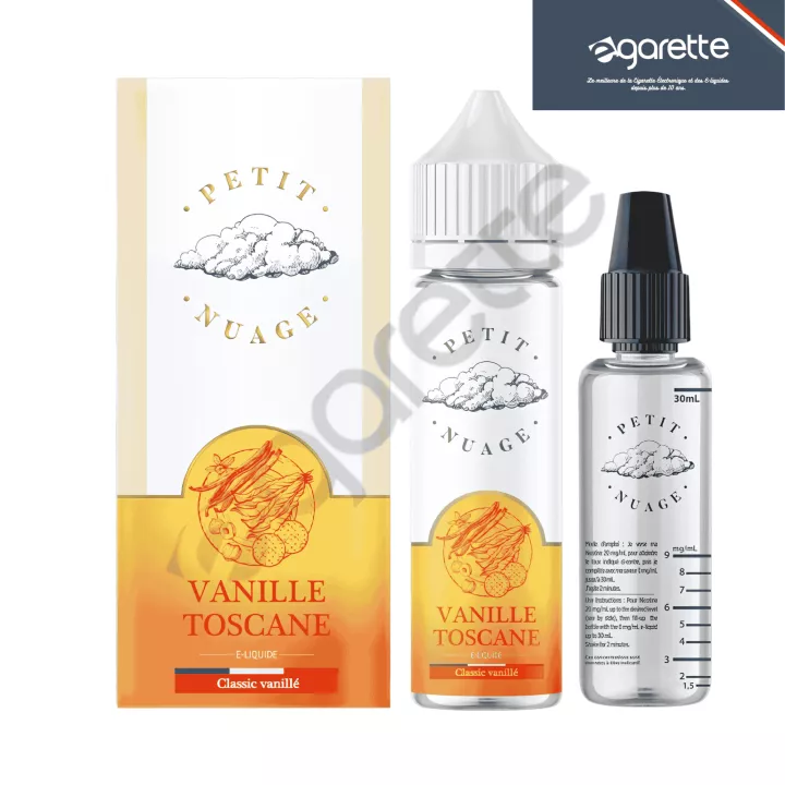Vanille Toskana 60 ml E-Liquid ohne Nikotin | Petit Nuage