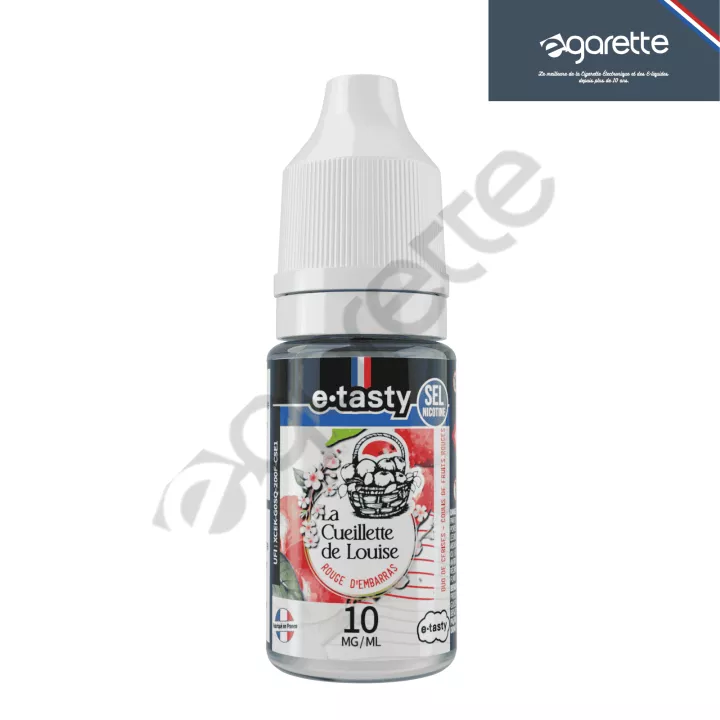 E-liquide Rouge D'embarras Cueillette de Louise NS 10ml - E.Tasty