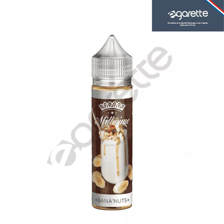 E-Liquid Bana Nuts 50 ml - Mill&eacute;sime