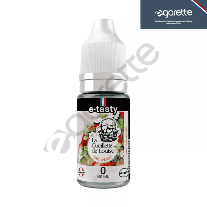 E-liquide Rubis Damour 10 ml saveur fraise, confiture de fruit - E.tasty