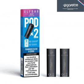 Kartusche Puff 4 en 1 Framboise Bleue Cerise Pro 2 - Elf Bar
