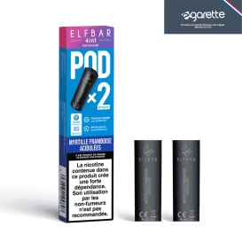 Kartusche Puff 4 en 1 Myrtille Pro 2 - Elf Bar