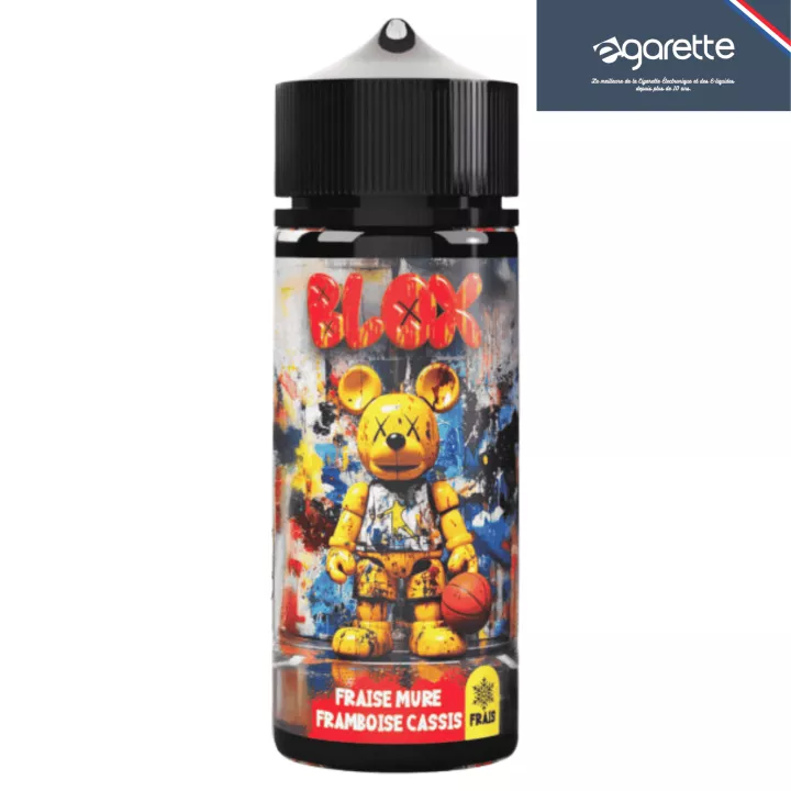 E-liquide Fraise M&ucirc;re Framboise Cassis 100 ml PG/VG 50/50 - Blox