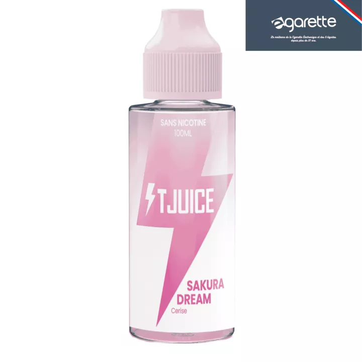 E-liquide Sakura Dream 100ml T-Juice - Saveur Cerise Florale