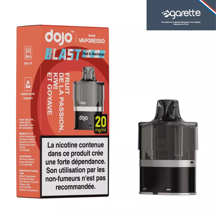 Patrone Kiwi Passion Fruit Guava Dojop Blast 6000 20 mg - Vaporesso