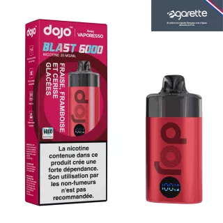 Puff Kartusche Fraise Framboise Cerise Glac&eacute;es Dojo Blast 6000 - Vaporesso