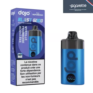 Puff Kartusche Myrtille Framboise Acidul&eacute;es Dojo Blast 6000 - Vaporesso