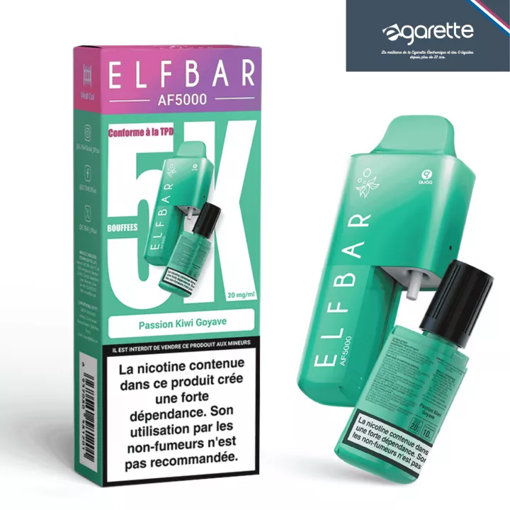 Puff-Hybride Passion Kiwi Goyave - AF5000 - Elfbar