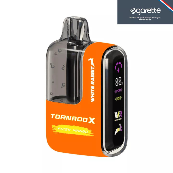 Puff Hybride Fizzy Mango - Tornado X 25000 - RandM & White Rabbit