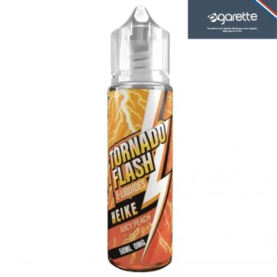 E-liquide Heike Juicy Peach 50 ml - Tornado Flash 0