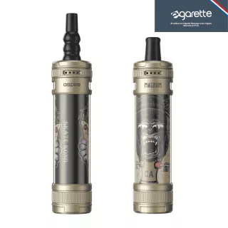E-GARETTE Kit Chicha &Eacute;lectronique Gold Skate Kong Magnum - Aspire