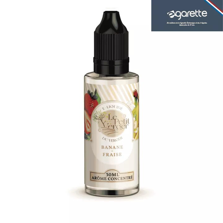 Concentr&eacute; Banane Fraise - 30ml - Le Petit Verger - Savourea