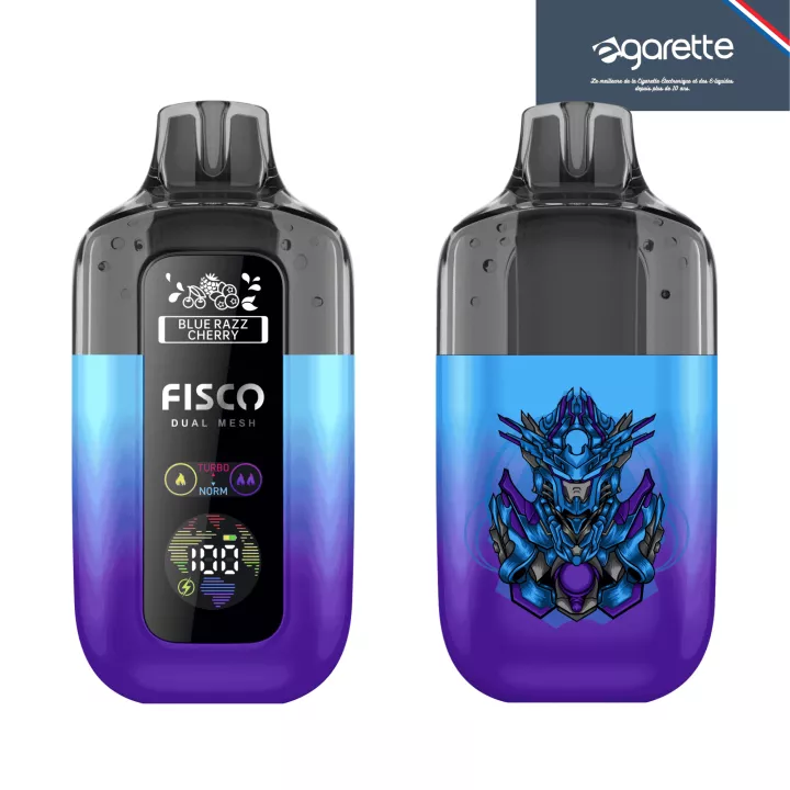 Puff Cartouche Blue Razz Cherry - Fisco Point Pro 10K - Fisco