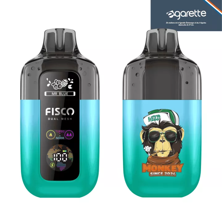 Puff Cartouche Mr Blue - Fisco Point Pro 10K - Fisco