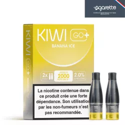Cartouche Puff Banana Ice - Kiwi Go+ - Par 2 - Kiwi Vapor