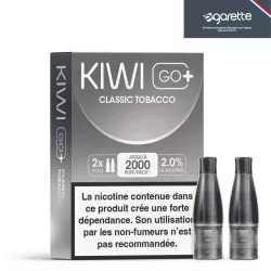 Cartouche Puff Classic Tobacco - Kiwi Go+ - Par 2 - Kiwi Vapor