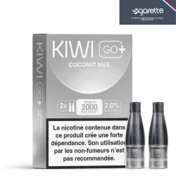 Cartouche Puff Coconut Milk - Kiwi Go+ - Par 2 - Kiwi Vapor