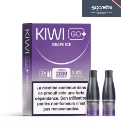 Cartouche Puff Grape Ice - Kiwi Go+ - Par 2 - Kiwi Vapor