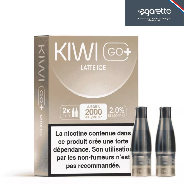 Patrone Puff Latte Ice - Kiwi Go+ - Pro 2 - Kiwi Vapor