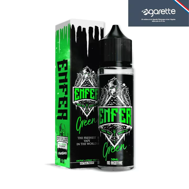 E-Liquid Green - Enfer - 50ml - Vape 47