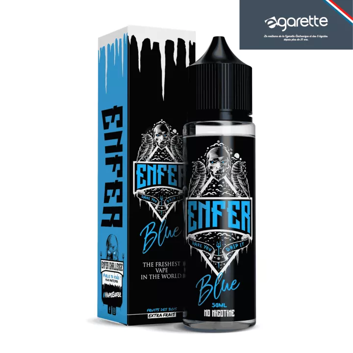 E-Liquid Blue - Enfer - 50ml - Vape 47
