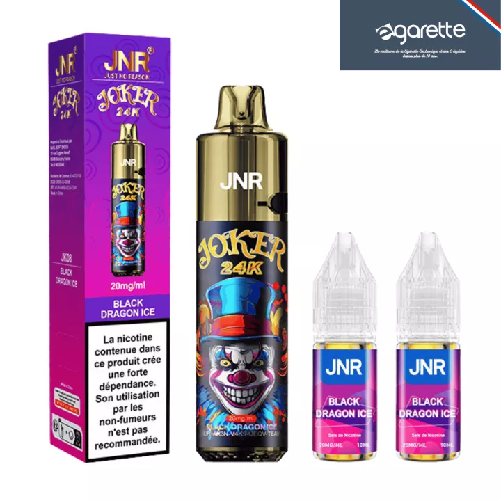 Puff Hybride Black Dragon Ice - Joker 24000 - JNR