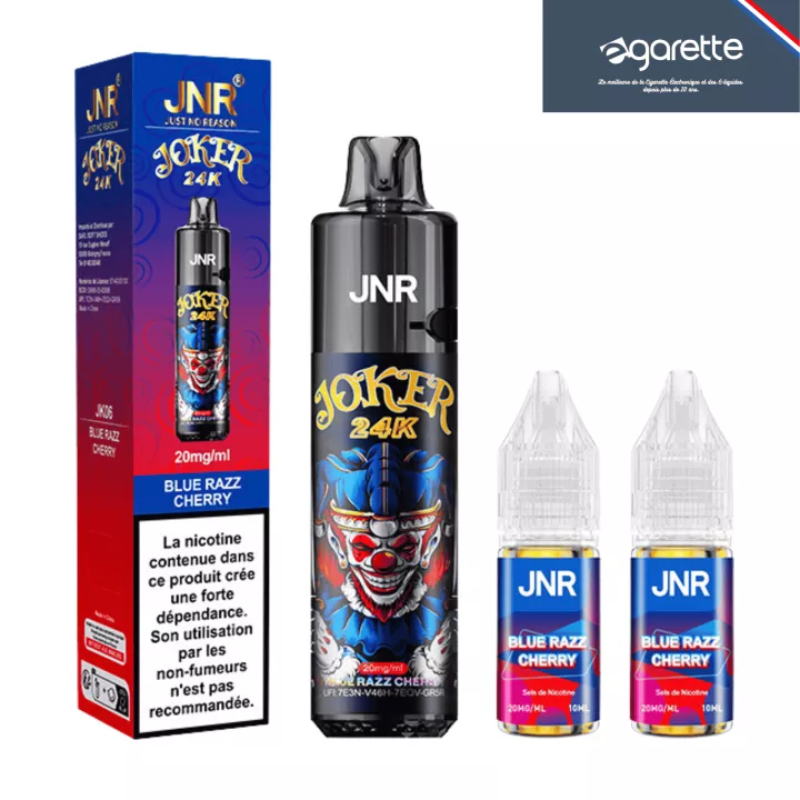 Puff Hybride Blue Razz Cherry - Joker 24000 - JNR