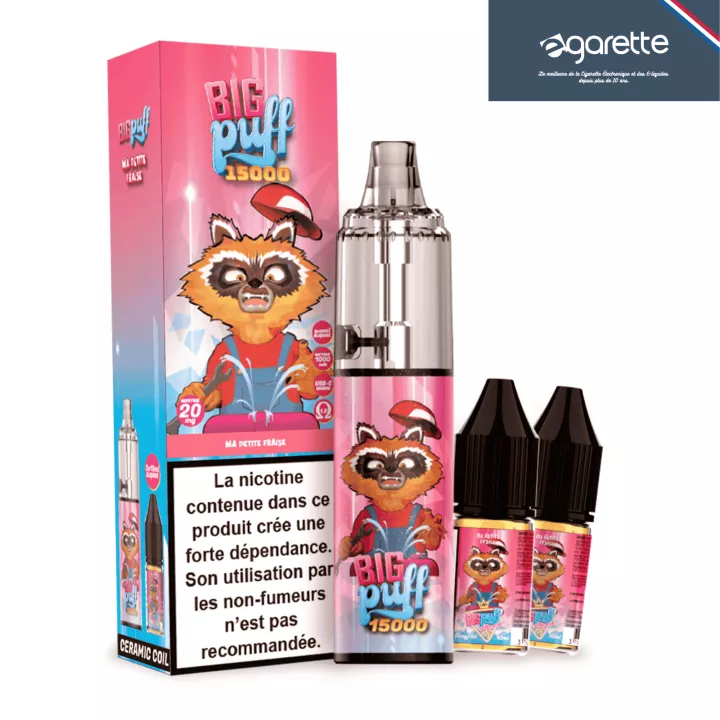 Puff Hybride Ma Petite Fraise - Tornado 15000 - Big Puff
