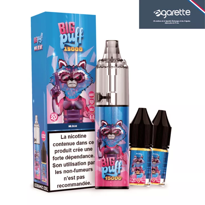 Puff-Hybride Mr Blue - Tornado 15000 - Big Puff