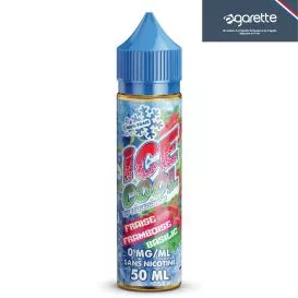 E-Liquide Fraise Framboise Basilic Ice Cool 50 ml - Liquidarom
