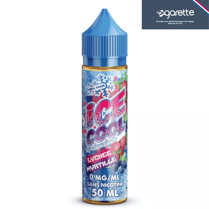 E-liquide Lych&eacute;e Myrtille Ice Cool 50 ml - Liquidarom
