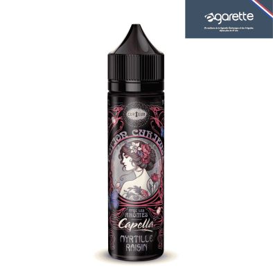 E-Liquide Myrtille Raisin Les Potions Curieuses 50 ml - Curieux 0