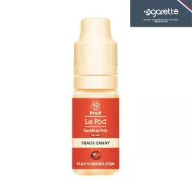 E-Liquide Fraise Candy Le Pod Liquide 10 ml - Pulp Liquides