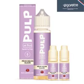 E-Liquide Pêche Melon Givrés Le Pod Liquide 60 ml - Pulp Liquides
