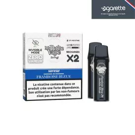 Cartouche Puff Repuff Smokeless Framboise Bleue Par 2 - Ma Petite Vape