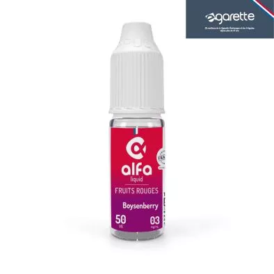 E-Liquide Boysenberry Fruits Rouges 10 ml - Alfaliquid 0