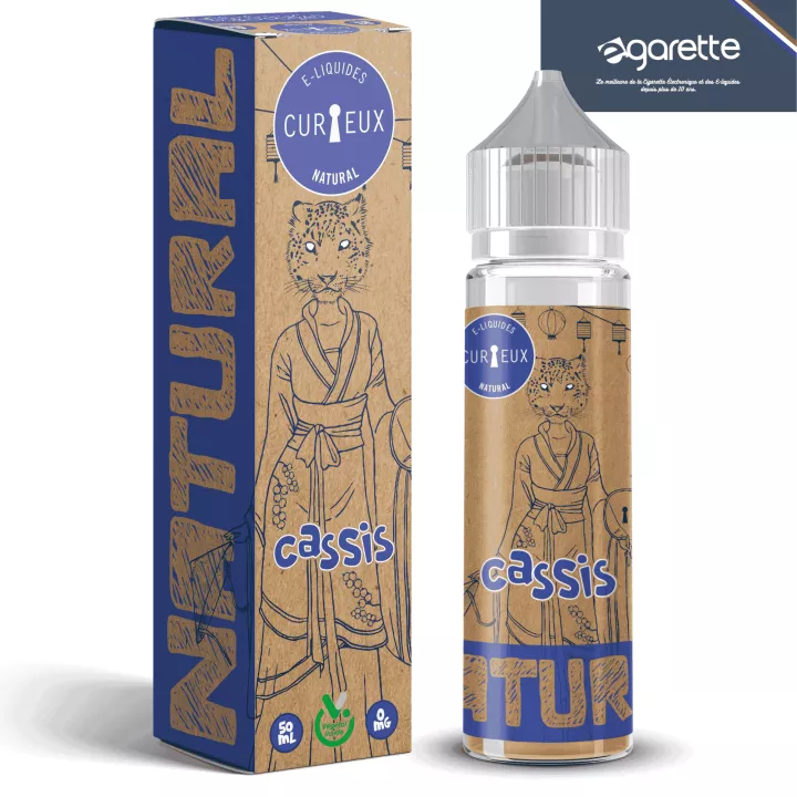 E-Liquid Curieux NATURAL &bull; Schwarze Johannisbeere &bull; 50 ml | E-Garette