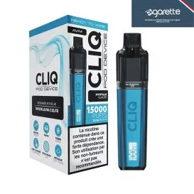 Puff Myrtille Glacée Cliq 15000 - AVM