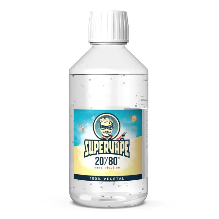Base e-liquide DIY Supervape 1 litre &bull; PG20-VG80 | E-Garette