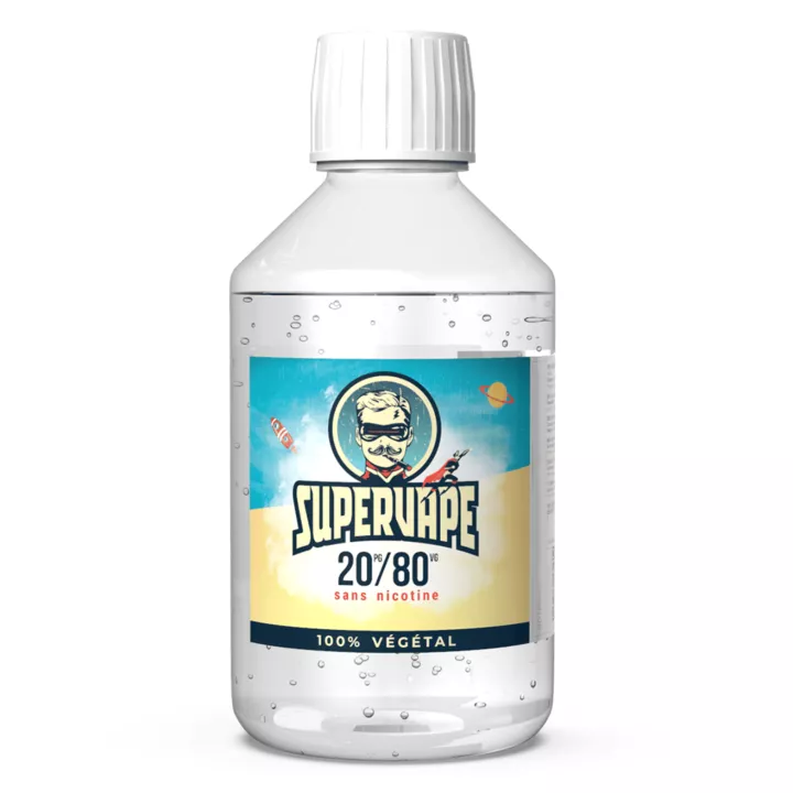 Base e-liquide DIY Supervape 500 ml &bull; PG20-VG80 | E-Garette