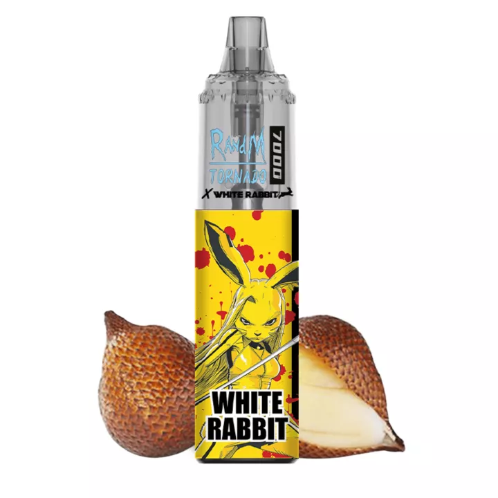 Puff Tornado 7000 RandM & White Rabbit &ndash; Schlangenfrucht
