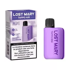 Cartuccia Puff Fraise Framboise Tappo Air - Lost Mary