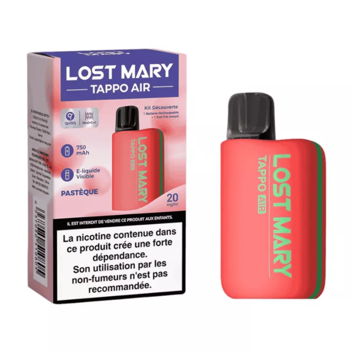 Nachf&uuml;llbare Puff Tappo Air Lost Mary &bull; Wassermelone | E-Garette