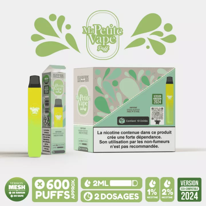 Puff RePuff &bull; Ma Petite Vape &bull; Menthe | E-Garette