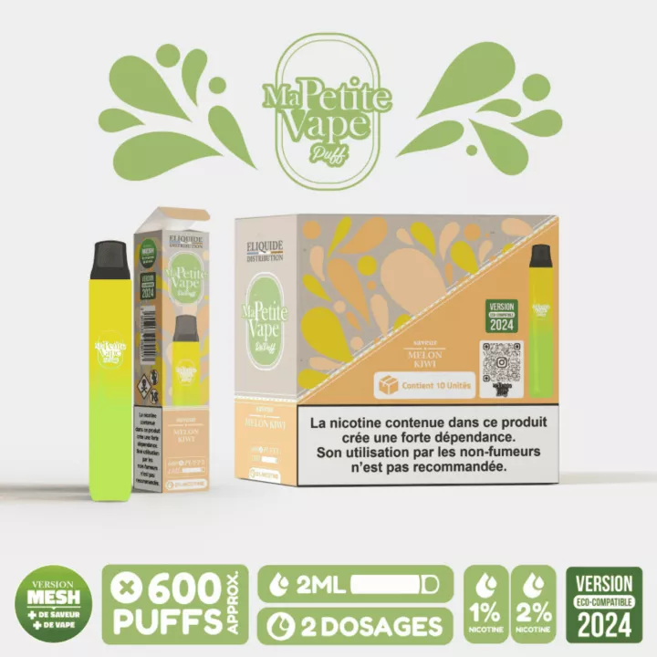 Puff RePuff &bull; Ma Petite Vape &bull; Melon Kiwi | E-Garette