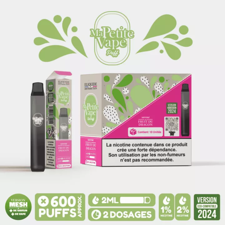 Puff RePuff &bull; Ma Petite Vape &bull; Fruit du Dragon | E-Garette