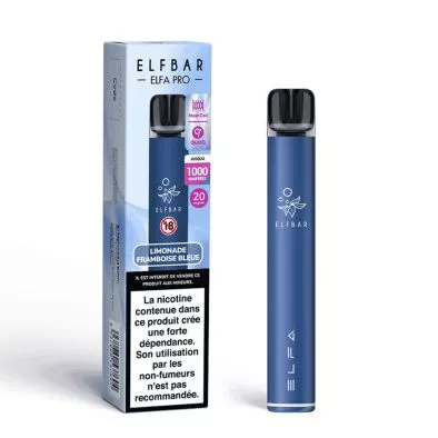 Puff Cartouche Limonade Framboise Bleue Elfa Pro - Elf Bar 0