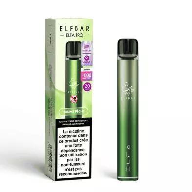 Puff Cartouche Pomme Pêche Elfa Pro - Elf Bar 0