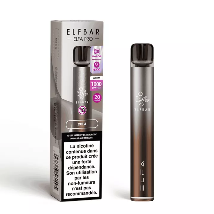 Puff rechargeable Elfa Pro &bull; Cola |E-Garette