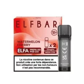 Cartuccia Puff Elfa - Watermelon Cherry - Par 2 - Elf Bar